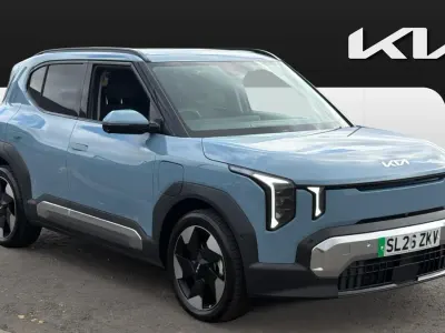 Used Kia EV2 First Edition 106 kW (145 HP) 2026 Premium paint  frost blue SUV
