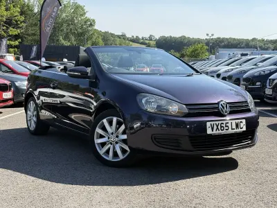 Used VW Golf Cabriolet SE 2015 Purple Cabriolet