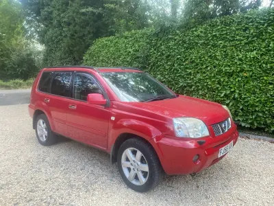 Used Nissan X-Trail 136 HP (100 kW) 2007 Red SUV