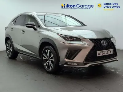 Used Lexus NX300h Sport Line 194 HP (142 kW) 2018 Silver SUV