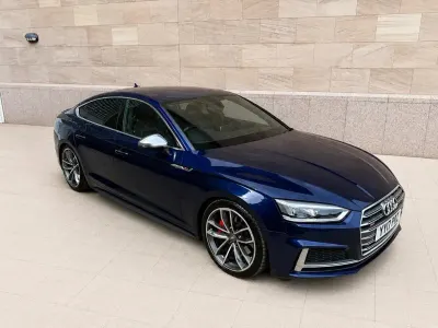 Used Audi S5 Sportback Comfort 354 HP (260 kW) 2017 Blue Hatchback
