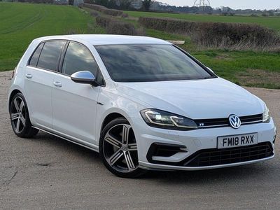 Used VW Golf VII R 310 HP (228 kW) 2018 White Hatchback