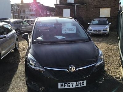 Used Vauxhall Zafira Tourer Elite 140 HP (102 kW) 2017 Black MPV