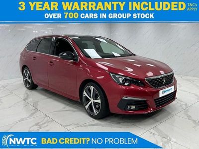 Red Used 2018 Peugeot 308 SW GT-line Estate | £8,095 (Good price)