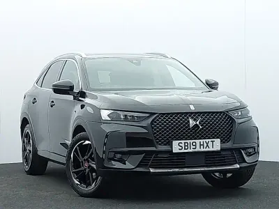 Used DS Automobiles DS7 Crossback Performance 131 HP (96 kW) 2019 Black SUV
