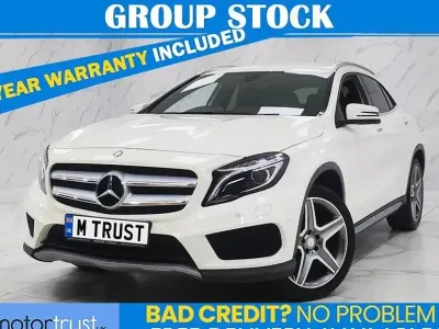 Käytetty Mercedes GLA200 AMG line 136 HP (100 kW) 2017 Valkoinen Katumaasturi