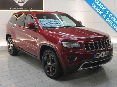 Used Jeep Grand Cherokee Limited 247 HP (181 kW) 2013 Red SUV