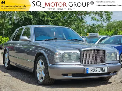 Used Bentley Arnage 354 HP (260 kW) 1999 Silver Sedan