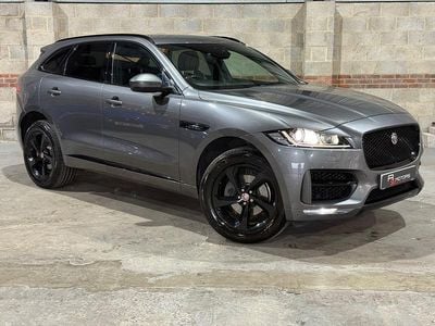 Grey Used 2017 Jaguar F-Pace R-Sport SUV | £14,790 (Fair price)
