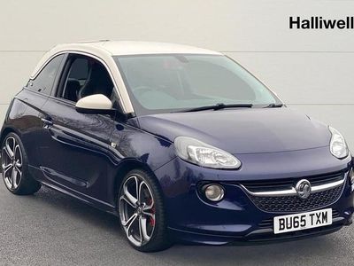 Used Vauxhall Adam S 2015 Blue Hatchback
