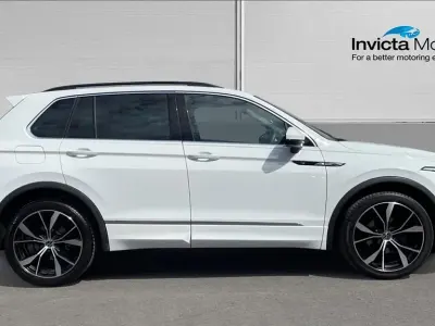 Used VW Tiguan R-line 150 HP (110 kW) 2022 White SUV