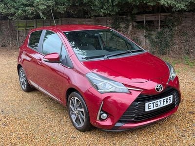 Used Toyota Yaris 2018 Red Hatchback