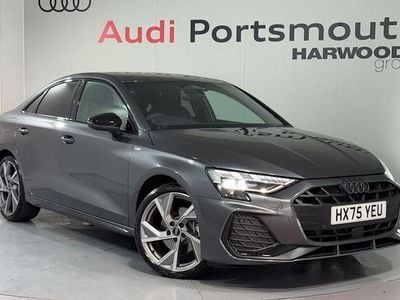 Used Audi A3 Black Edition 150 HP (110 kW) 2025 Grey Sedan