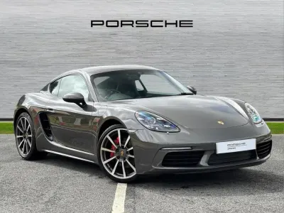 Used Porsche Cayman 350 HP (257 kW) 2018 Grey Coupe