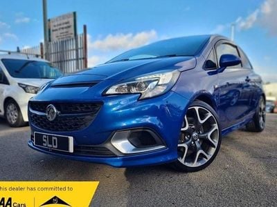 Used Vauxhall Corsa 205 HP (150 kW) 2015 Blue Hatchback