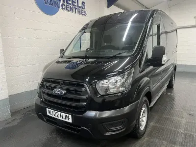 Used Ford Transit S 130 HP (95 kW) 2022 Black Van