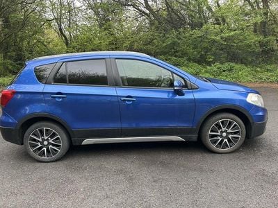 Begagnad Suzuki SX4 S-Cross SZ-T 120 HK (88 kW) 2015 Blå SUV