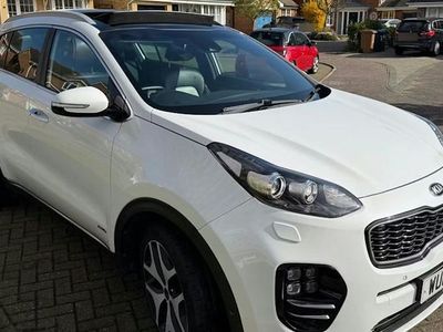 Used Kia Sportage GT-Line S 185 HP (136 kW) 2017 White SUV