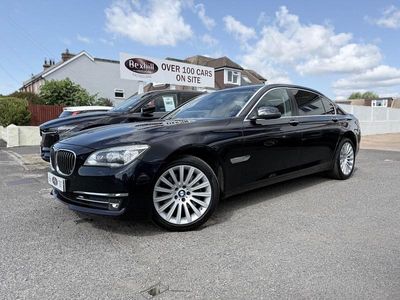 Black Used 2014 BMW 730L Exclusive Sedan | £10,999