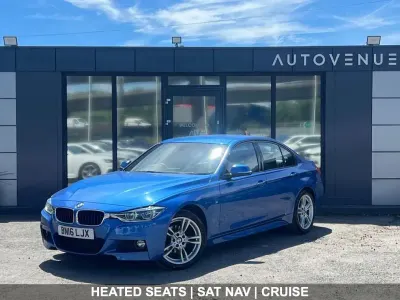 Used BMW 320 M Sport 190 HP (139 kW) 2016 Blue Sedan