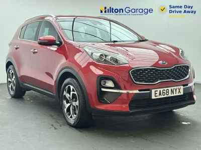 Used Kia Sportage 136 HP (100 kW) 2018 Red SUV