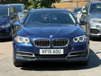 Used BMW 520 Advantage 2015 Blue Estate
