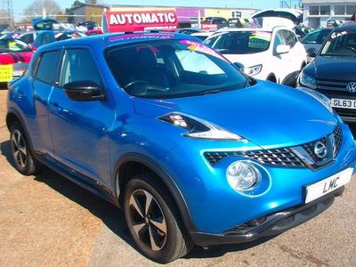 Used Nissan Juke 112 HP (82 kW) 2019 Blue SUV