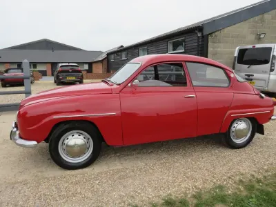 Used Saab 96 38 HP (27 kW) 1967 Red Sedan