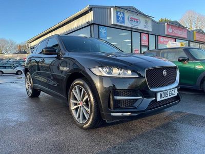 Black Used 2019 Jaguar F-Pace R-Sport SUV | £18,990 (Fair price)