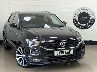 Used VW T-Roc R-line 115 HP (84 kW) 2019 Black SUV