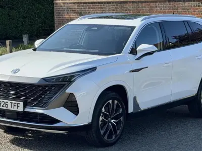 New MG MGS9 299 HP (219 kW) 2026 White SUV