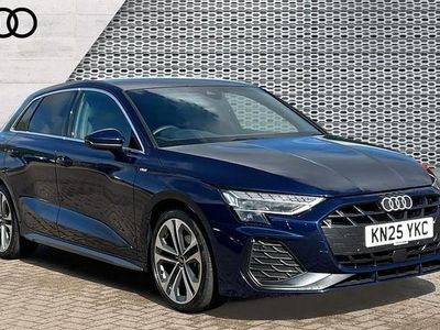 Used Audi A3 S-Line 150 HP (110 kW) 2025 Blue Hatchback