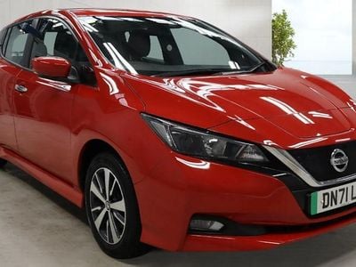 Used Nissan Leaf Acenta 110 kW (150 HP) 2021 Red Hatchback