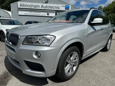 Used BMW X3 M Sport 184 HP (135 kW) 2013 Silver SUV