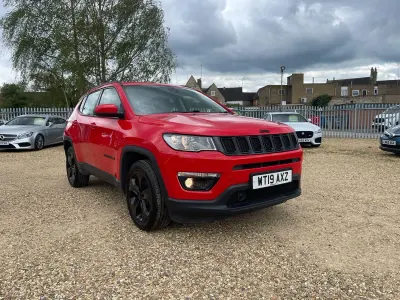 Begagnad Jeep Compass Night Eagle 140 HK (102 kW) 2019 Röd SUV