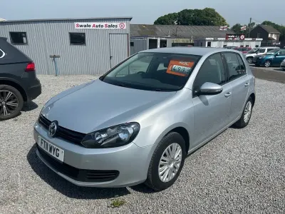 Used VW Golf VI S 105 HP (77 kW) 2011 Silver Hatchback