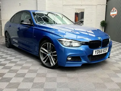 Used BMW 320 M Sport 2018 Blue Sedan