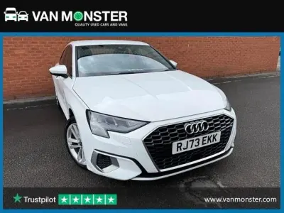 Used Audi A3 Sport 150 HP (110 kW) 2023 White Sedan