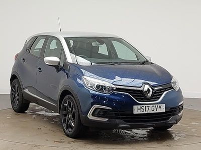 Used Renault Captur Dynamique 90 HP (66 kW) 2017 Blue SUV