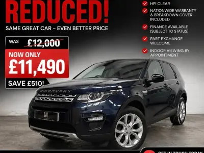 Used Land Rover Discovery Sport HSE 190 HP (139 kW) 2015 Blue SUV