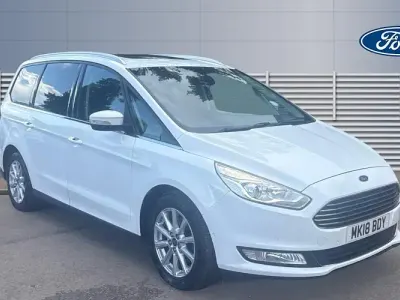 Begagnad Ford Galaxy Titanium X 150 HK (110 kW) 2018 Vit Minibuss