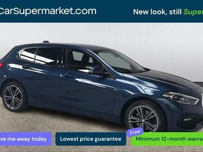 Used BMW 118 Sport Line 136 HP (100 kW) 2021 Blue Hatchback