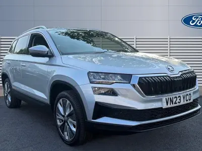Used Skoda Karoq SE L 110 HP (80 kW) 2023 Grey SUV