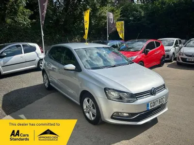 Used VW Polo Edition 90 HP (66 kW) 2017 Silver Hatchback