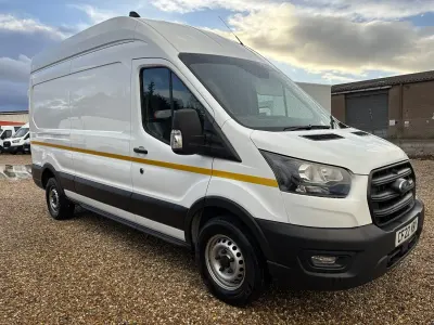 Used Ford Transit 130 HP (95 kW) 2022 White Van