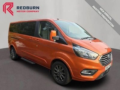 Used Ford Tourneo Custom Titanium 2018 Orange Van