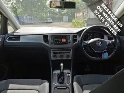 Used VW Golf Sportsvan SE 125 HP (91 kW) 2015 Silver MPV