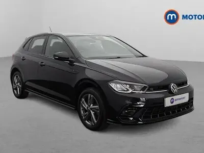 Used VW Polo R-line 110 HP (80 kW) 2023 Black Hatchback