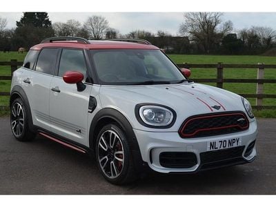 Used Mini John Cooper Works Countryman Sport 2020 White silver SUV