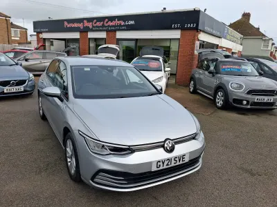 Used VW Golf VIII S 110 HP (80 kW) 2021 Silver Hatchback